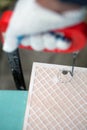 Laying ceramic tiles on the floo Royalty Free Stock Photo