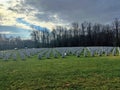 Before laying wreaths. Every man and woman here shall be honored, remembered, and appreciated.