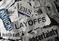 Layoffs news headline