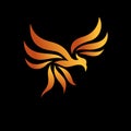 Simple Phoenix Vector Logo For Sale