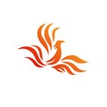 Simple Phoenix Vetor Logo For Sale