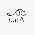 Simple Pet Vetor Logo For Sale