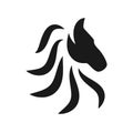 Simple Horse Vetor Logo For Sale