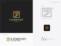 Elegan Luxury Mature Company Logo Template of Initial J
