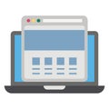 Layout design, web designColor Vector icon which can easily modify or edit Royalty Free Stock Photo