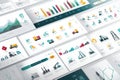 Interactive Dashboard Showcasing Oil and Gas Icons for Data Visualization and Analysis Across the Energy Sector
