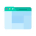 Layout Icon Image. Royalty Free Stock Photo