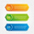 Layout workflow. Outline colorful menu for app interface. Number options. Web design of buttons elements. Infographics 1 Royalty Free Stock Photo