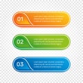Layout workflow. Outline colorful menu for app interface. Number options. Web design of buttons elements. Infographics 1