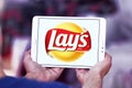 Lays chips logo Royalty Free Stock Photo