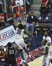 A Layup by Arizona Wildcat Angelo Chol Royalty Free Stock Photo