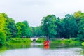 Lazienki park in Warsaw Poland...IMAGE Royalty Free Stock Photo