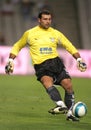Lazio Goalkeeper Angelo Peruzzi Royalty Free Stock Photo