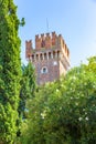 Lazise Tower, Lake Garda, Italy Royalty Free Stock Photo