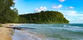 Lazy Beach coast panoramic photography