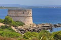 Lazzaretto beach at Alghero, Sardinia, Italy Royalty Free Stock Photo