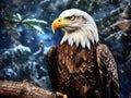 LBird Wildlife American Bald Eage Predator Royalty Free Stock Photo