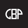 LBP letter logo design on black background. LBP creative initials letter logo concept. LBP letter design