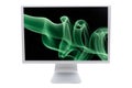 LCD computer monitor Royalty Free Stock Photo