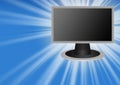 LCD monitor 16X9 super - light