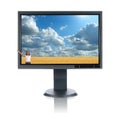 LCD Monitor Royalty Free Stock Photo