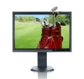 LCD Monitor and Golf