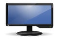 Lcd TV monitor. Flat screen LCD TV. Led TV Royalty Free Stock Photo