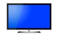 LCD TV Vector Royalty Free Stock Photo