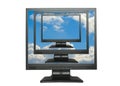 LCDs cloned into the blue sky Royalty Free Stock Photo