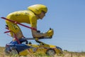 LCL Cyclist Mascot- Tour de France 2016