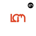 LCM Logo Letter Monogram Design Royalty Free Stock Photo
