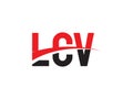 LCV Letter Initial Logo Design Royalty Free Stock Photo