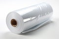 Ldpe Laminated Roll on white background Royalty Free Stock Photo