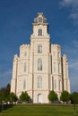 LDS Manti Utah Temple Royalty Free Stock Photo