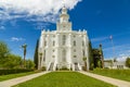 LDS Mormon Temple In St. George Utah Royalty Free Stock Photo