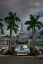 LDS Temple in Kona, Hawaii. Royalty Free Stock Photo