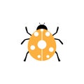 Ldybug vector illustration