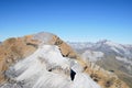 From Le Casque peak in Gavarnie in France Royalty Free Stock Photo