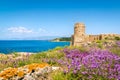 Le Castella at Capo Rizzuto, Calabria, Italy Royalty Free Stock Photo