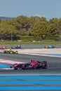 Formula One race during French Historic Grand Prix on Circuit Paul Ricard