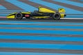 Formule Renault 3.5 car on track during the fifth French Historic Grand Prix Royalty Free Stock Photo