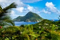 Le Chameau Mountain, Terre-de-Haut, Iles des Saintes, Les Saintes, Guadeloupe, Lesser Antilles, Caribbean Royalty Free Stock Photo