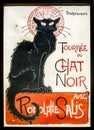 Le Chat Noir Royalty Free Stock Photo