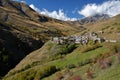 Le Chazelet village in Ecrins National Park, Romanche Valley, Hautes Alpes Royalty Free Stock Photo