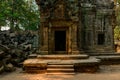 Le coin sud est du temple Ta Prohm dans le domaine des temples de Angkor, au Cambodge