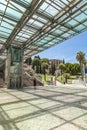 Le Corum Palais des Congres in Montpellier, France Royalty Free Stock Photo