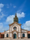 Eglise catholique de Saint Michel Catholic Church of Saint Michael Martinique Royalty Free Stock Photo