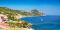 Le Fumarole beach near Sant`Angelo on Ischia island, Italy