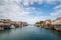 Le grau du Roi typical town in south of France