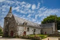 Le Guerno in Brittany, typical church